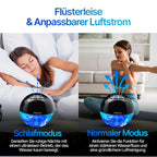 Airfresher mit Ionisator – Raumluftreiniger & Duftschale mit LED