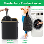 Pfandflaschen Sammelbehälter 170 L mit Deckel – 4 Fächer