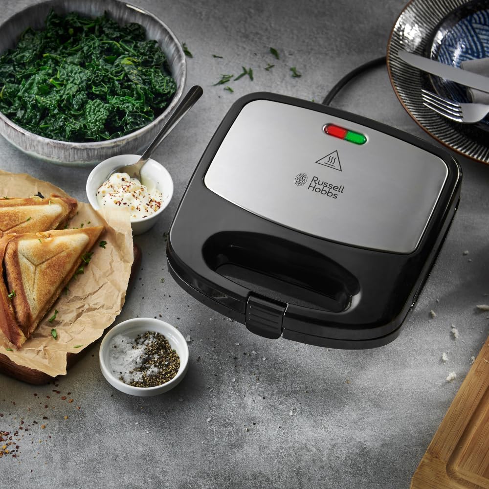 Russell Hobbs 3-in-1 Sandwichmaker, Waffeleisen & Kontaktgrill