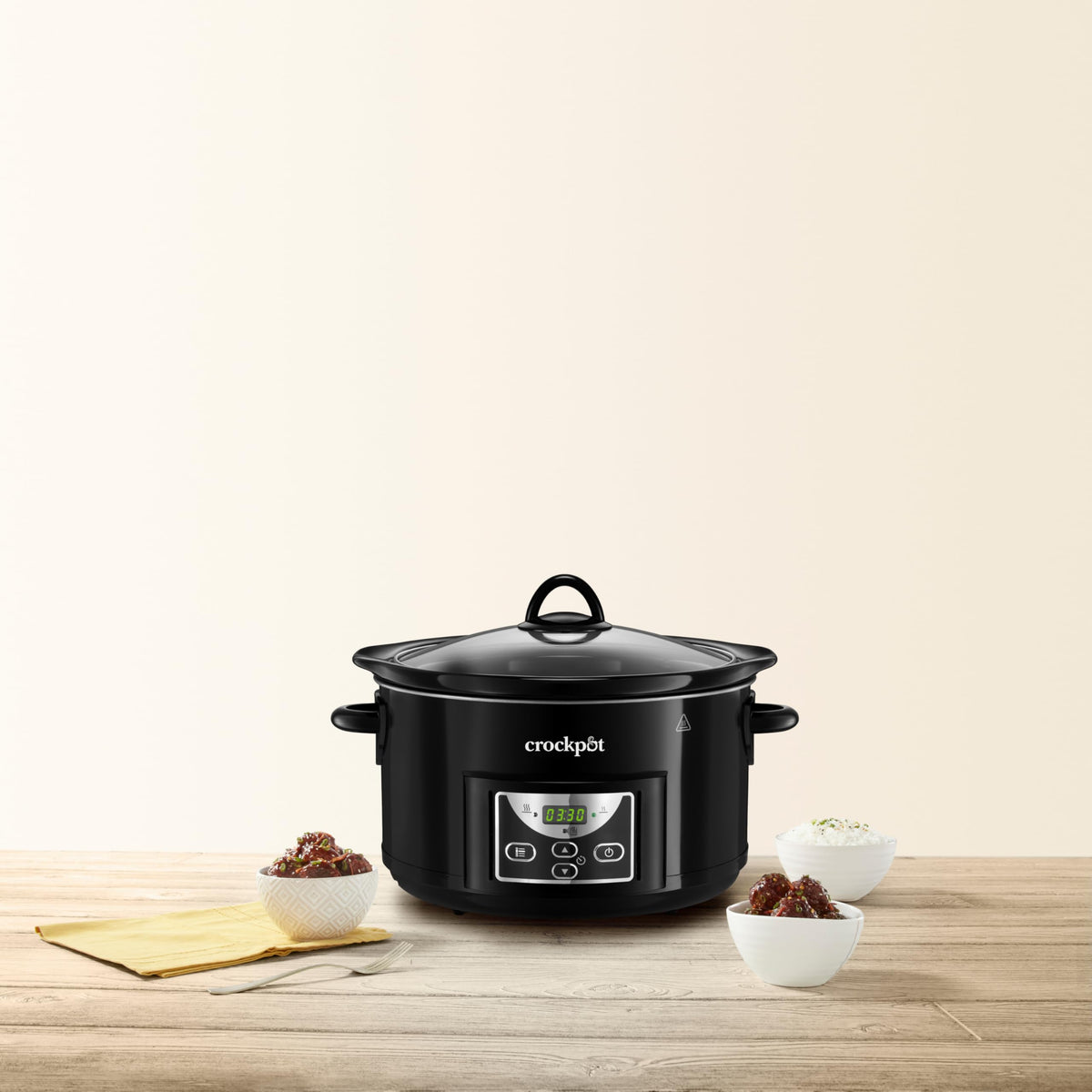 Crockpot Slow Cooker 4,7 L mit digitalem Timer
