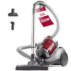 Beutelloser Bodenstaubsauger 850 W – mit HEPA-Filter & 2-in-1-Bürste