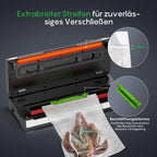 Vollautomatischer Vakuumierer – 140 W, 11 L/min, inkl. Starter-Set