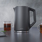 Arendo Edelstahl-Wasserkocher mit Temperatureinstellung 40–100 °C – 1,5 L