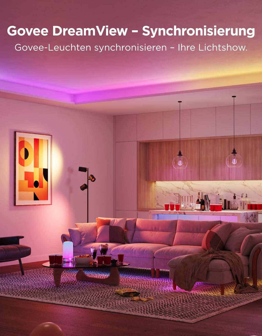 Govee Smart LED Strip RGBWWIC – Matter, Alexa & Google