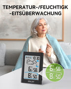 Funk-Wetterstation mit Außensensor – Thermometer & Hygrometer