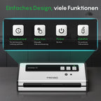 Vollautomatischer Vakuumierer – 140 W, 11 L/min, inkl. Starter-Set