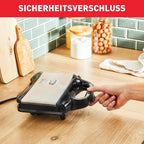 Tefal Sandwichmaker SM1552 – 700 W, antihaftbeschichtet