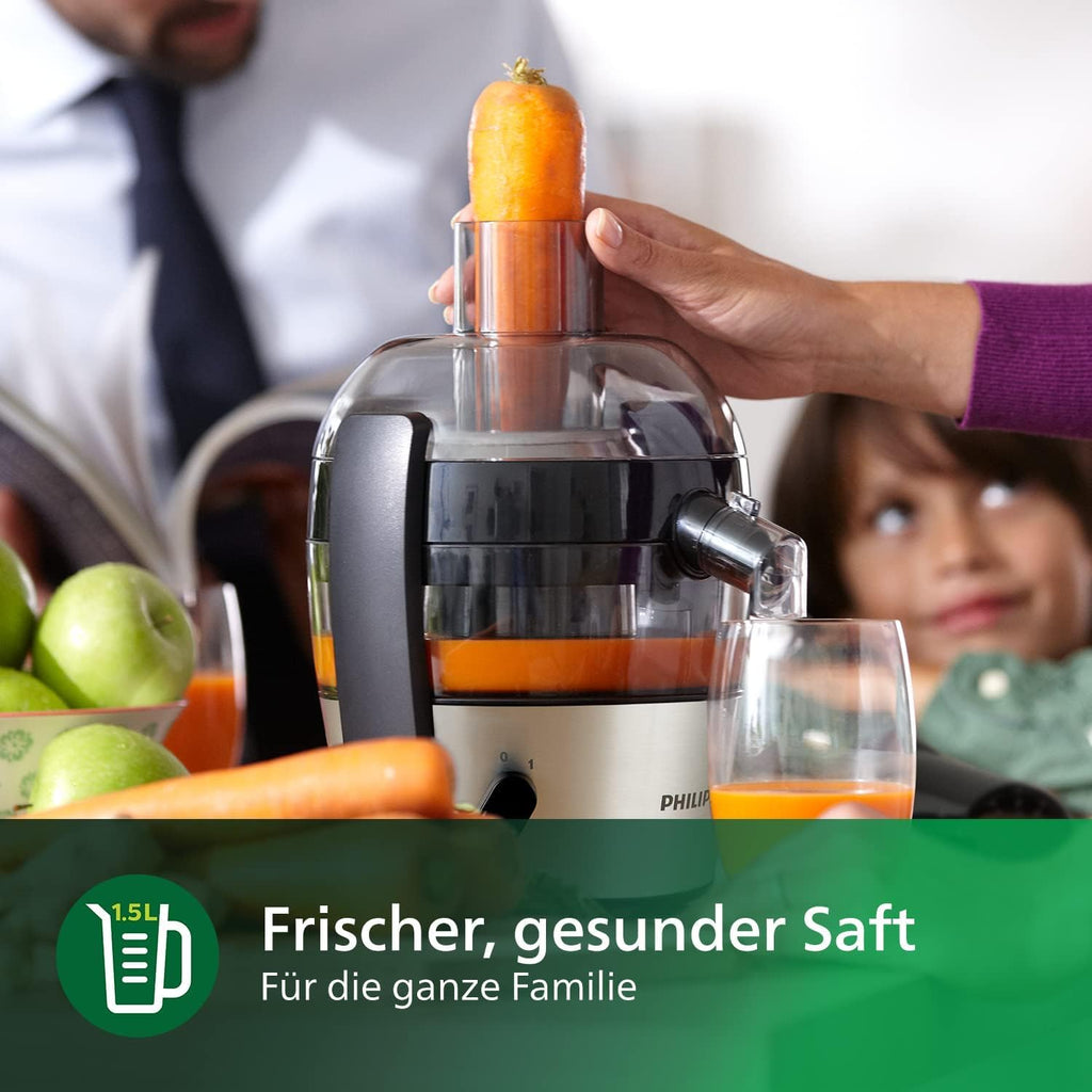 Philips Viva Entsafter HR1832 – 500 W, 1,5 L
