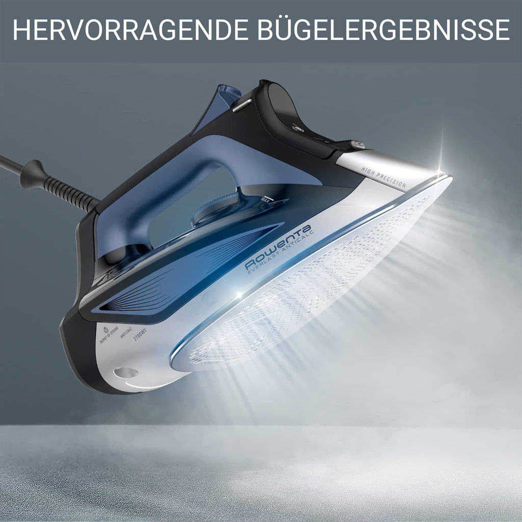Rowenta Everlast Anticalc Dampfbügeleisen – bis 2700 W, Kalkkassette