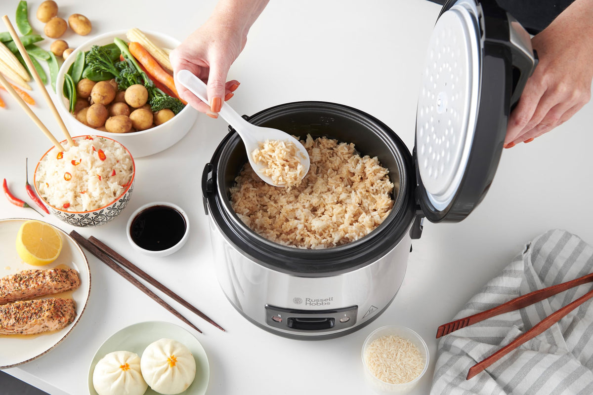 Russell Hobbs Reiskocher & Dampfgarer 2-in-1 – 1,2 L