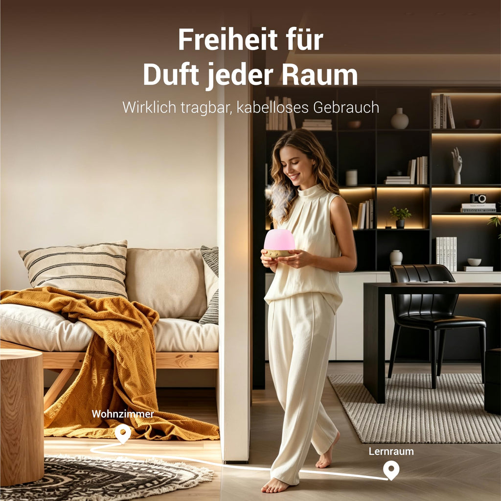 Kabelloser Aroma Diffuser mit Akku – 150 ml