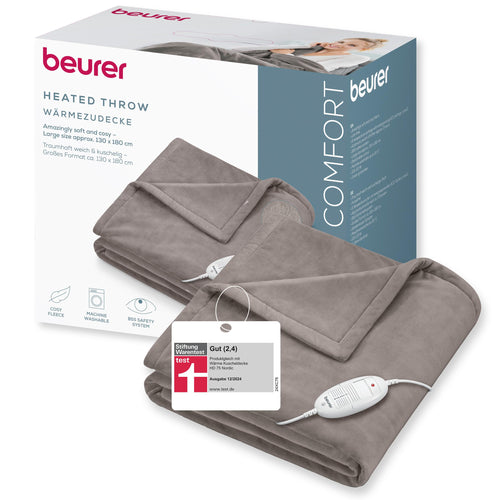 Beurer HD 75 Heizdecke – kuschelweich, 180 x 130 cm