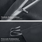 Teddy-Fleece-Bettwäsche 135 x 200 cm – 4-teilig, flauschig warm