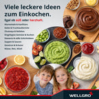 Einmachgläser 230 ml mit Schraubdeckel – 50 Stück, Made in Germany