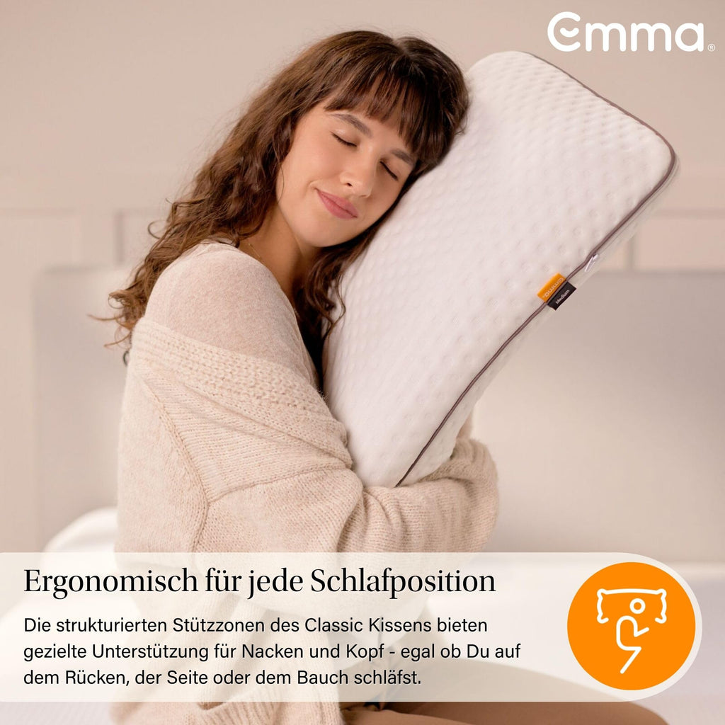Emma Classic Stützkissen – Testsieger Stiftung Warentest (GUT 1,7)