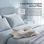 Ergonomisches Memory-Foam Nackenkissen – für alle Schlafpositionen