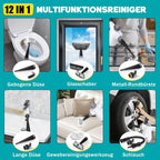 Hand-Dampfreiniger 1050 W mit 12-teiligem Zubehör