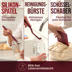 Sauerteig Starter-Set mit Gärkorb – 14-teilig