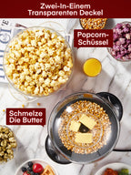 Popcornmaschine 3,5 L für Zuhause