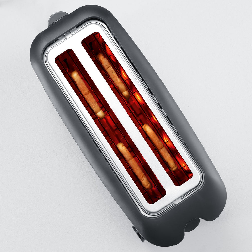 Severin Doppel-Langschlitztoaster AT 2509 mit Brötchenaufsatz