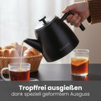 Doppelwandige Thermo-Teekanne mit Sieb – Edelstahl 304