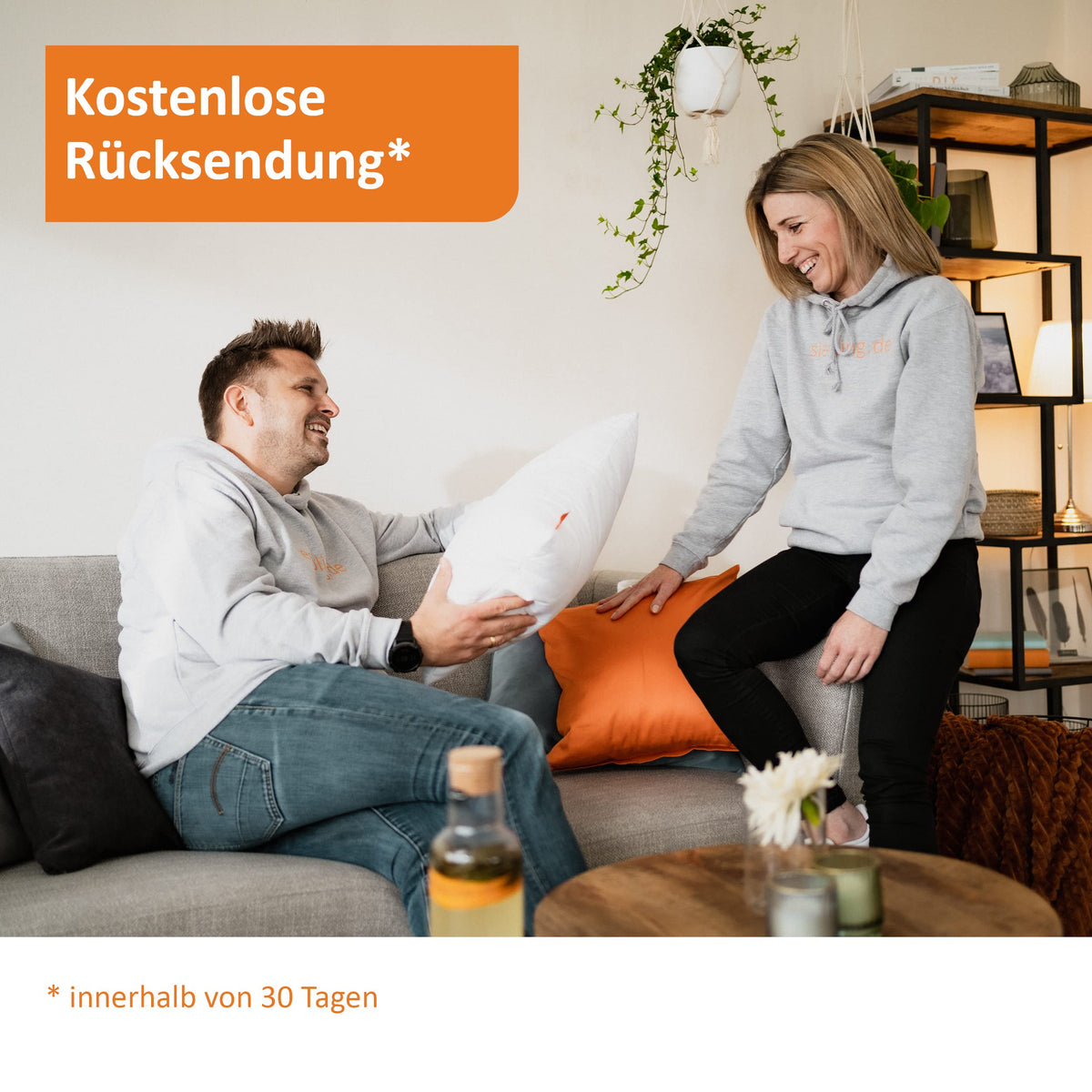 Venenkissen 40 x 68 cm – Beinkissen zur Entlastung, Oeko-Tex