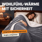 Heizdecke mit Abschaltautomatik – 6 Wärmestufen, LED-Display