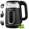 Glas-Wasserkocher mit Temperatureinstellung 40–100 °C – 1,7 L, LED