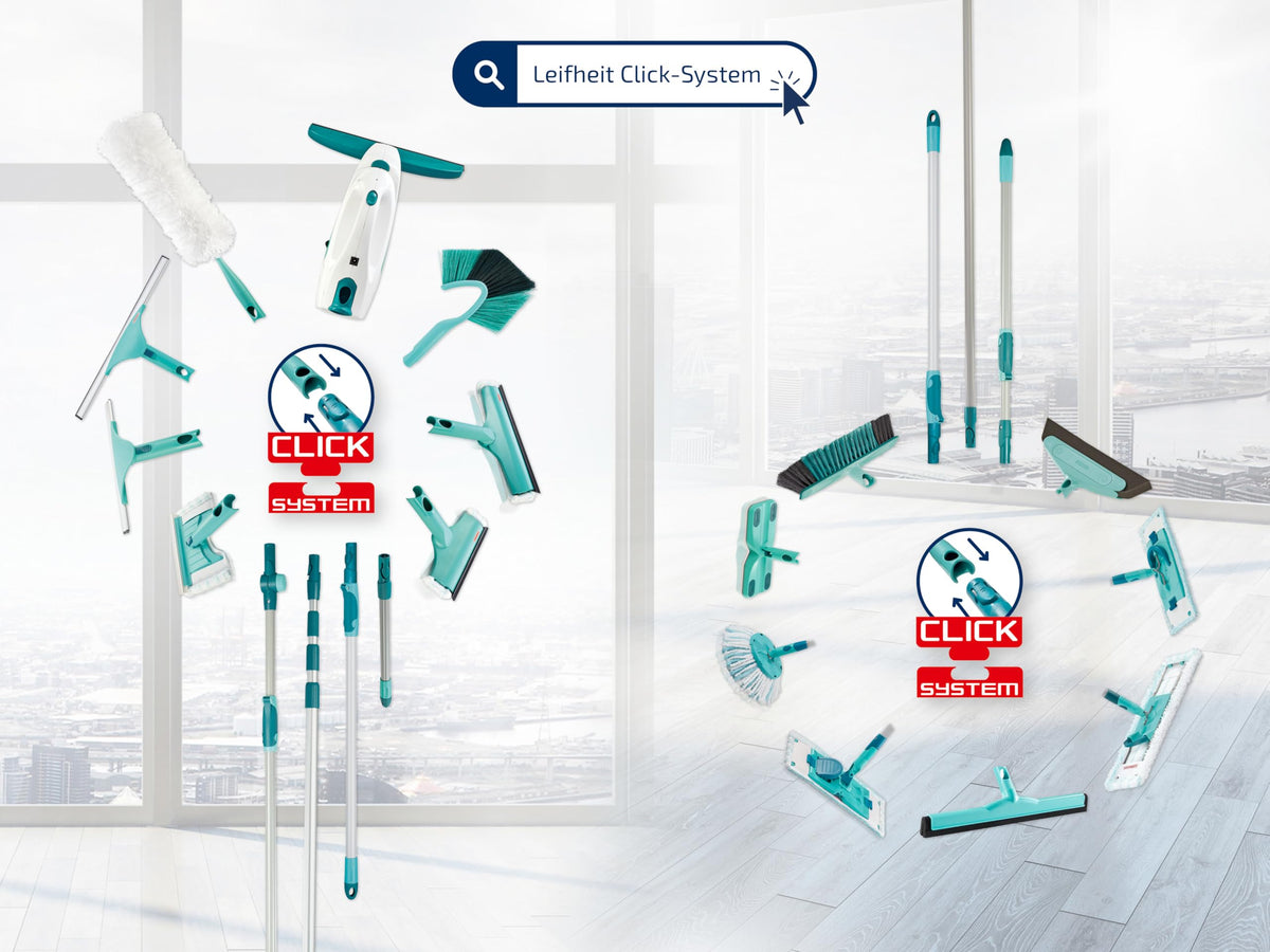 Leifheit Dry & Clean Fenstersauger – Komplettset