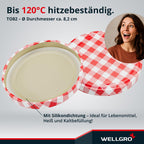 Einmachgläser 230 ml mit Schraubdeckel – 50 Stück, Made in Germany