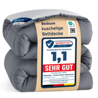 Bedsure Ganzjahres-Bettdecke ohne Bezug – mit integriertem Bezug, waschbar