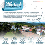 Glückstoff® Daunendecke – Federn & Daunen, Ganzjahresdecke