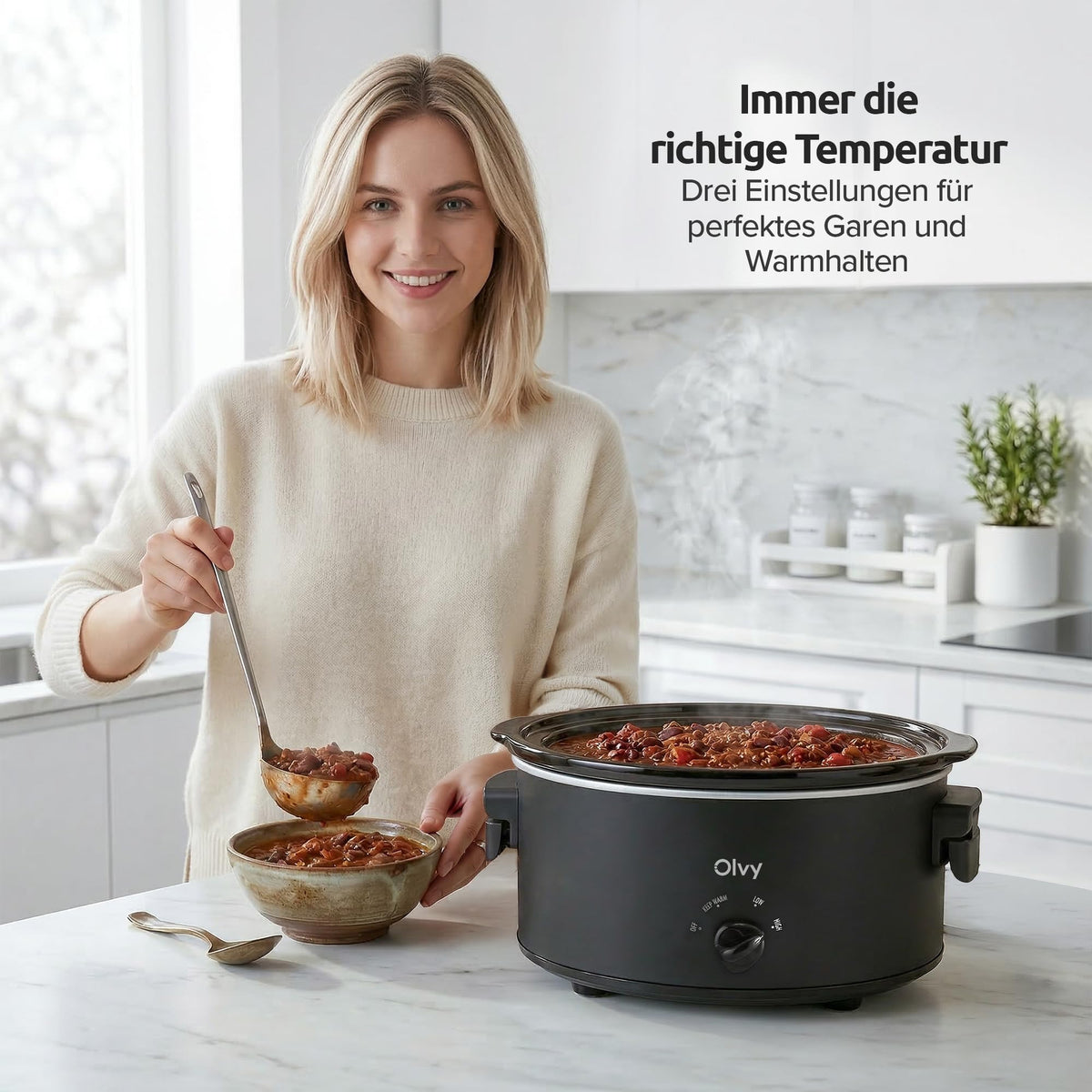 Slow Cooker 6 L für die ganze Familie