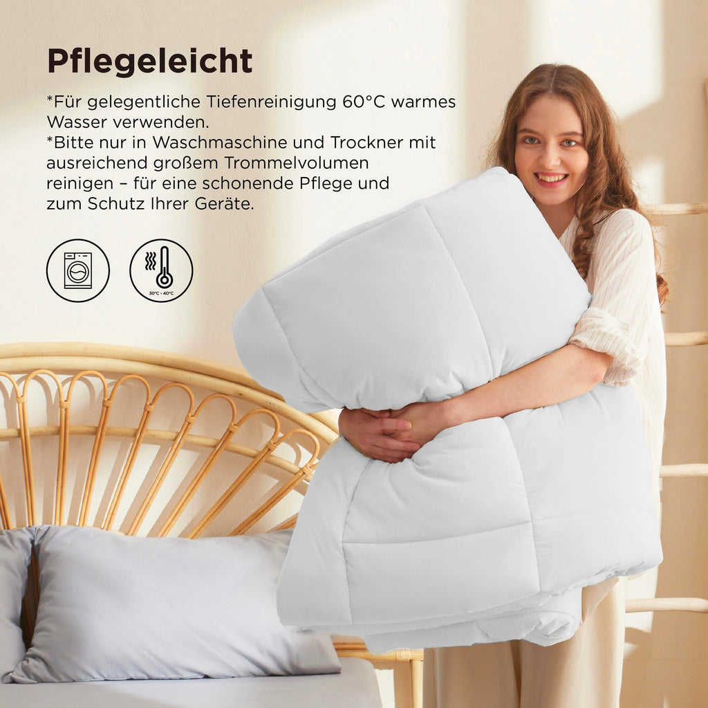 Bedsure Winter-Bettdecke 450 g/m² – extra warm, Oeko-Tex, waschbar