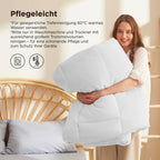 Bedsure Winter-Bettdecke 450 g/m² – extra warm, Oeko-Tex, waschbar