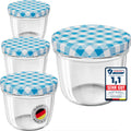 Einmachgläser 230 ml mit Schraubdeckel – 50 Stück, Made in Germany