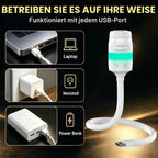 2-in-1 Galaxy Projektor & Nachtlicht mit USB – dimmbar, 360° drehbar