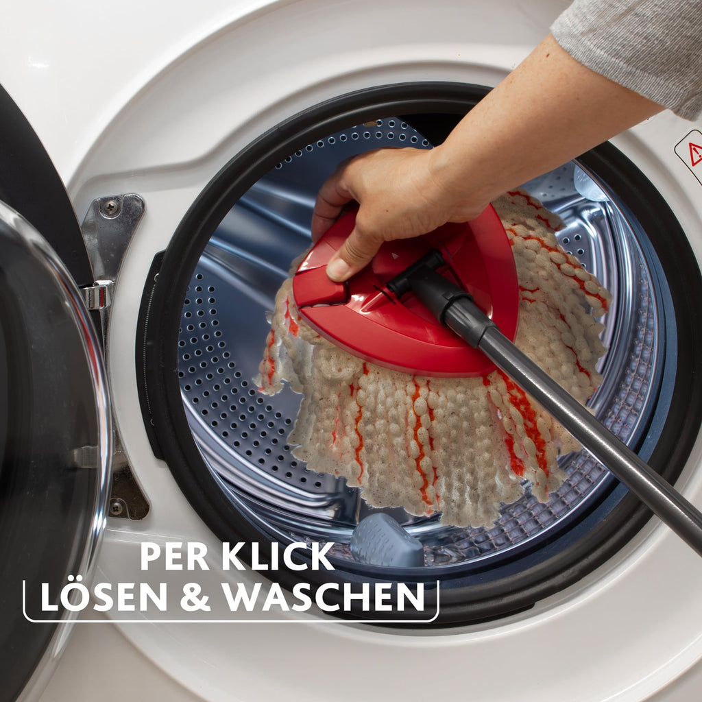 Vileda Turbo 3-in-1 Wischmop-Set mit Fußpedal
