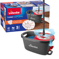 Vileda Turbo 3-in-1 Wischmop-Set mit Fußpedal