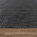 Outdoor-Teppich in Sisal-Optik – wetterfest, Flachgewebe, 160 x 220 cm
