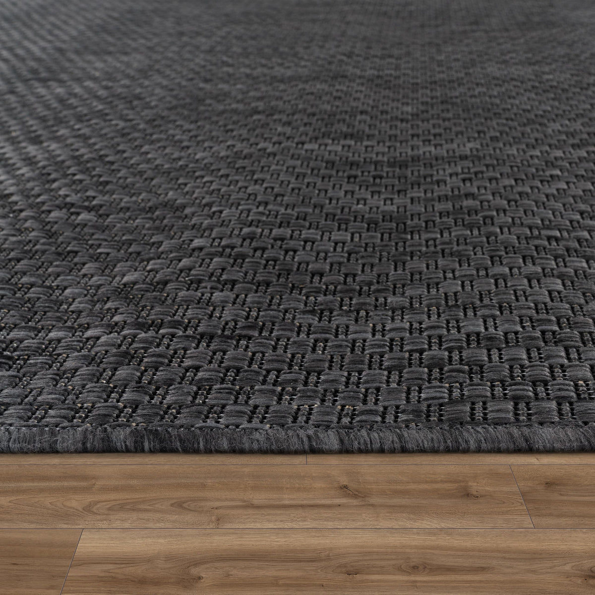 Outdoor-Teppich in Sisal-Optik – wetterfest, Flachgewebe, 160 x 220 cm
