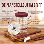 Sauerteig Starter-Set mit Gärkorb – 14-teilig