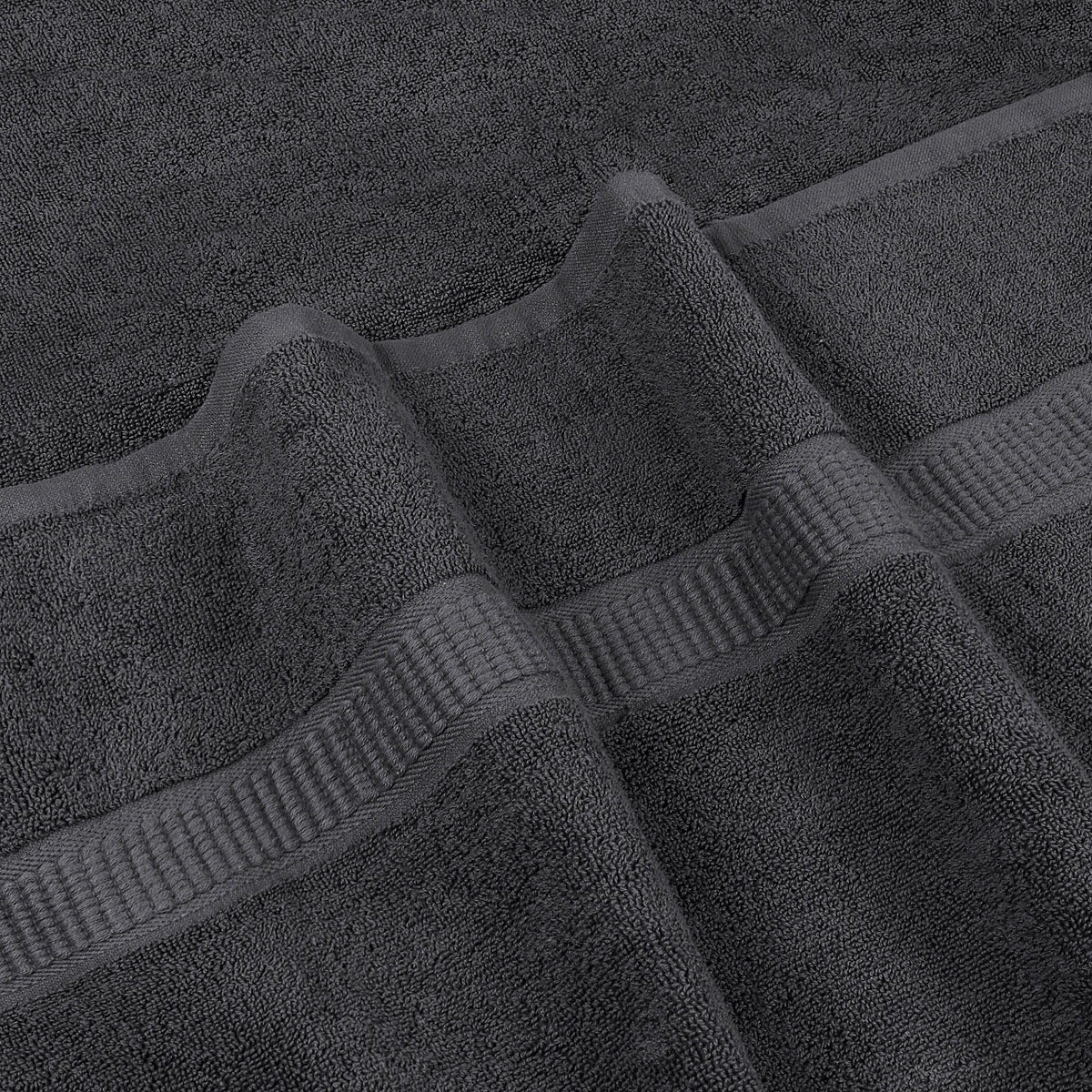 Große Badetücher 90 x 180 cm – 2er-Set aus Baumwolle (Saunatuch)