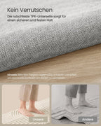 Waschbarer 3D-Teppich Hoch-Tief-Effekt – geometrisch, 290 x 200 cm